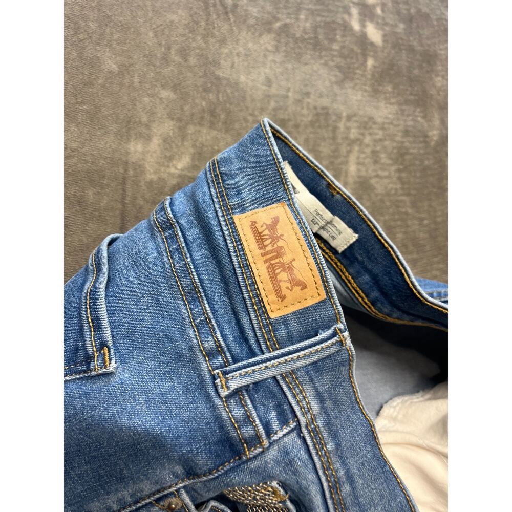 Levi Perfectly Slimming slimming 512 straight leg 33x30 Jeans Pants 16s 16 s - Picture 6 of 7